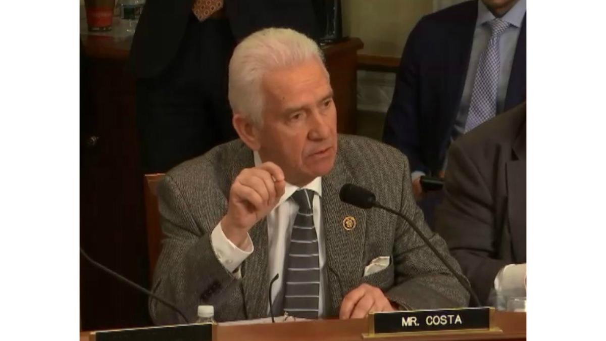 Costa Elected Chair of Livestock and Trade Agriculture Subcommittee