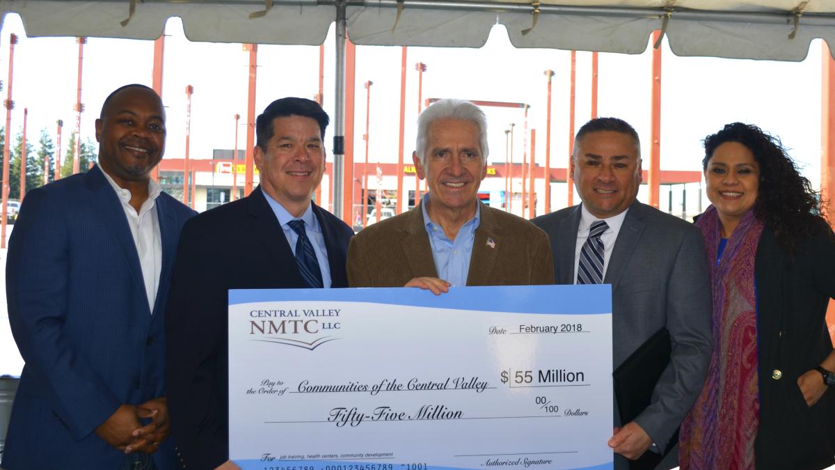 Costa and Central Valley NMTC Announce $55 Million for San Joaquin Valley Investment