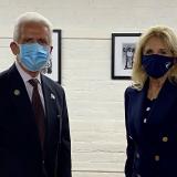 Rep. Jim Costa with First Lady of the United States, Dr. Jill Biden