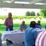 Rep. Costa and Sec. Perdue at August 2018 Ag Roundtable