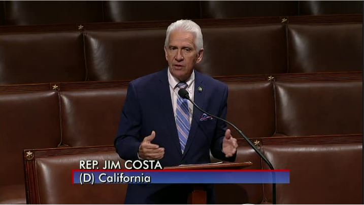 Costa Calls for Support of Legislation Important to Local Water Districts