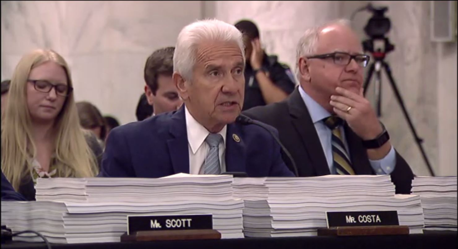 Rep. Costa Ensures Valley Representation in Farm Bill Conference Committee