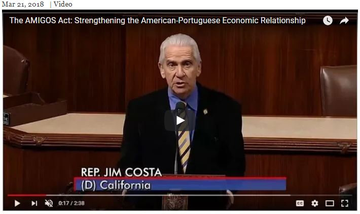 Costa Continues Work to Strengthen the American Portuguese Relationship
