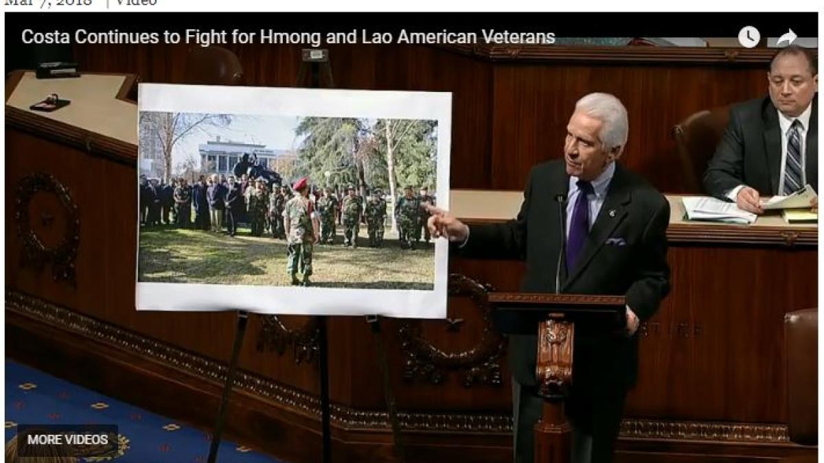 Costa Continues to Fight for Hmong and Lao American Veterans