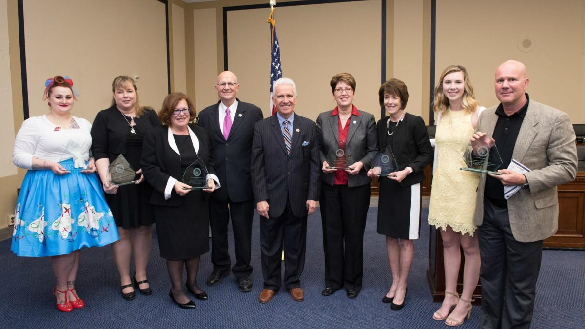 Reps Costa and Poe Honor Victims Advocates at 2018 Congressional Victims' Rights Caucus Awards