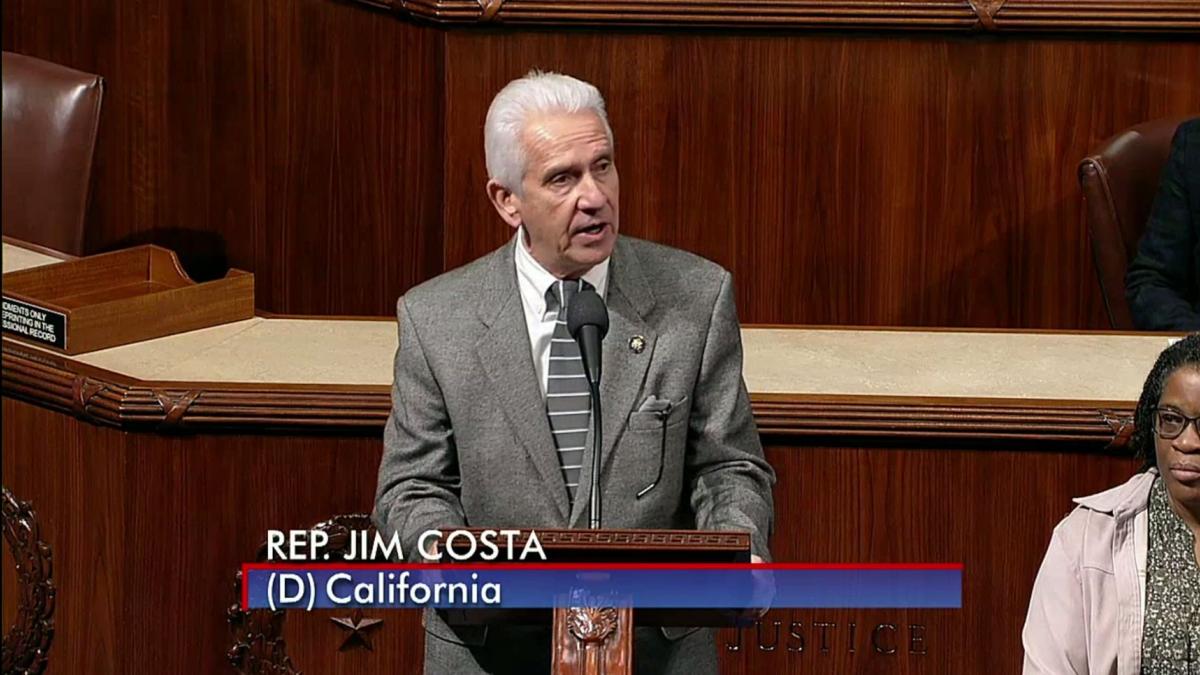 Rep. Costa calls on his colleagues to pass the new bipartisan Farm Bill