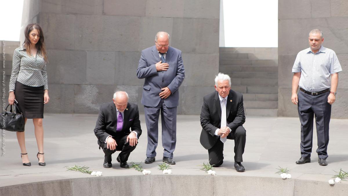 Rep. Costa Visits Armenian Genocide Memorial in Yerevan (July 2016)