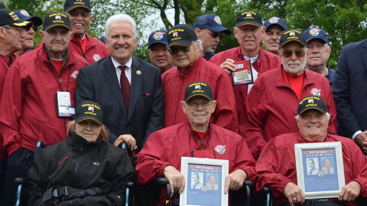 jc with vets 