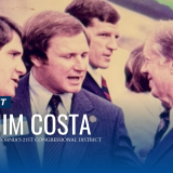 BANNER - Rep. Jim Costa and President Jimmy Carter