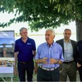 Rep. Costa, Merced Irrigation District, and Merced County Hispanic Chamber of Commerce at Oct. 16th Press Conference at Yosemite Lake