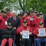 jc with vets 